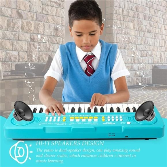 Kid Keyboard Piano - 37 Keys Keyboard Piano Kids Multifunction Music Educational - Picture 2 of 6